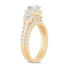 Thumbnail Image 1 of Diamond Bridal Set 2 ct tw Pear-shaped/Round-cut 14K Yellow Gold