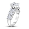 Thumbnail Image 1 of Diamond Engagement Ring 2-3/8 ct tw Princess/Marquise/Baguette 14K White Gold