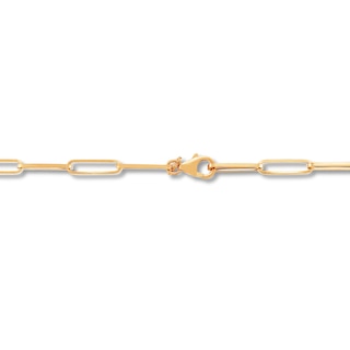 italia D'oro Paper Clip Chain Bracelet