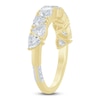 Thumbnail Image 2 of Pnina Tornai Trillion-Cut Lab-Created Diamond Anniversary Ring 1-1/2 ct tw 14K Yellow Gold