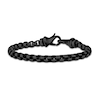 Thumbnail Image 0 of Men's Box Chain Bracelet Black Ion-Plated Stainless Steel 8.5"