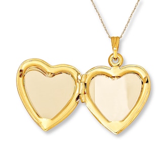 Brilliance Fine Jewelry Gold-Filled Heart I Love You Locket Pendant & Necklace - 18 in