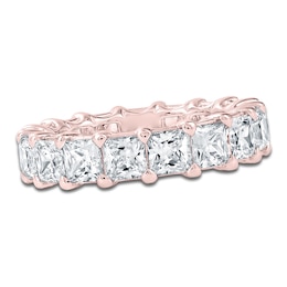 Chosen Certified Princess-Cut Diamond Eternity Band 6-3/4 to 8-5/8 ct tw 14K Rose Gold