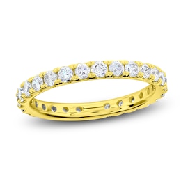 Chosen Certified Diamond Eternity Band 7/8 to 1-1/5 ct tw 14K Yellow Gold