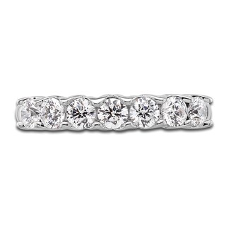 Diamond Anniversary Ring 1 ct tw Round 18K White Gold | Jared