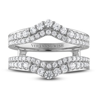 Vera Wang WISH Diamond Enhancer Ring 1 ct tw Round 14K White Gold | Jared