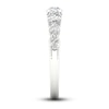 Thumbnail Image 2 of Graduated Diamond Anniversary Band 1 ct tw Round 14K White Gold