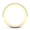 Thumbnail Image 4 of Diamond Anniversary Band 1 ct tw Pear/Round 14K Yellow Gold