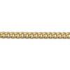 Thumbnail Image 3 of Men's Diamond-Cut Curb Link Necklace 14K Yellow Gold 24&quot; 5.35mm