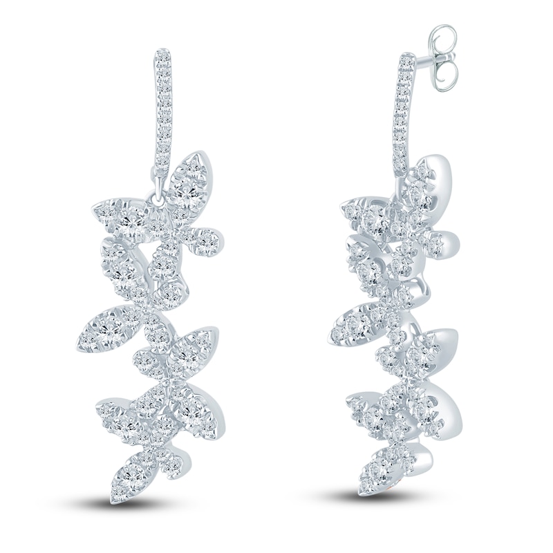 Main Image 2 of Pnina Tornai Diamond Butterfly Earrings 1 ct tw 14K White Gold