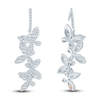 Thumbnail Image 3 of Pnina Tornai Diamond Butterfly Earrings 1 ct tw 14K White Gold