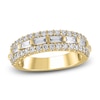 Thumbnail Image 1 of Baguette & Round -Cut Diamond Ring 1-1/8 ct tw 14K Yellow Gold