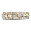 Thumbnail Image 3 of Baguette & Round -Cut Diamond Ring 1-1/8 ct tw 14K Yellow Gold