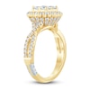 Thumbnail Image 1 of Pnina Tornai Princess-Cut Quad Diamond Engagement Ring 1-3/4 ct tw 14K Yellow Gold