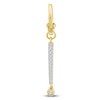 Thumbnail Image 1 of Charm'd by Lulu Frost Diamond Exclamation Point Charm 1/6 ct tw 10K Yellow Gold