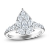 Thumbnail Image 0 of Brilliant Moments Pear, Marquise & Round-Cut Multi-Diamond Engagement Ring 1-1/4 ct tw 14K White Gold