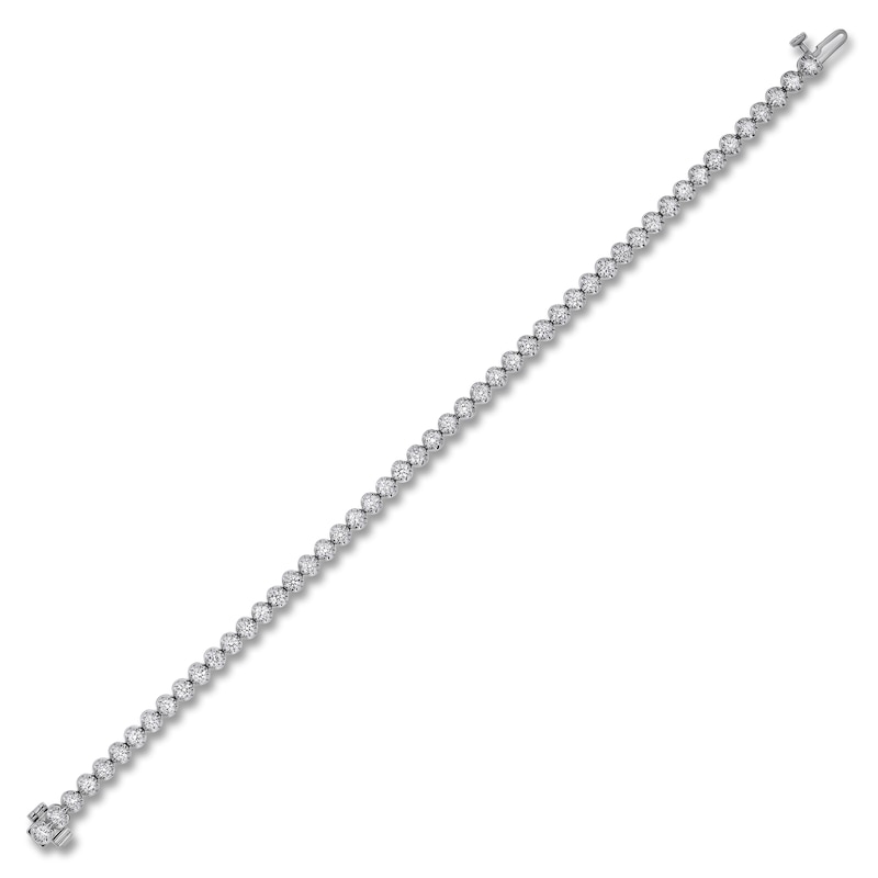 Blue Nile X Jared Diamond Tennis Bracelet 3 ct tw 14K White Gold 7"