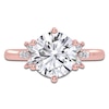 Thumbnail Image 3 of Round-Cut Created By Jared Studio Lab-Created Diamond Engagement Ring 2-1/6 ct tw 14K Rose Gold