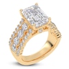 Thumbnail Image 2 of Radiant-Cut Created By Jared Studio Lab-Created Diamond Engagement Ring 4-3/4 ct tw 14K Yellow Gold