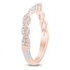 Thumbnail Image 2 of Pnina Tornai Marquise & Round-Cut Contour Twist Wedding Band 3/8 ct tw 14K Rose Gold