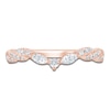 Thumbnail Image 3 of Pnina Tornai Marquise & Round-Cut Contour Twist Wedding Band 3/8 ct tw 14K Rose Gold