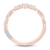 Thumbnail Image 4 of Pnina Tornai Marquise & Round-Cut Contour Twist Wedding Band 3/8 ct tw 14K Rose Gold