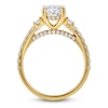 Thumbnail Image 2 of Brilliant Moments Oval-Cut Diamond Engagement Ring 2-3/4 ct tw 14K Yellow Gold