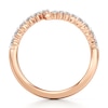 Thumbnail Image 2 of J'Lure Lab-Created Diamond Contour Wedding Band 3/8 ct tw 18K Rose Gold