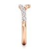 Thumbnail Image 3 of J'Lure Lab-Created Diamond Contour Wedding Band 3/8 ct tw 18K Rose Gold