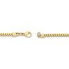 Thumbnail Image 1 of Men's Solid Franco Chain Gold Ion-Plated Stainless Steel 2.5mm 22"