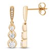 Thumbnail Image 1 of Certified Diamond Earrings 1 ct tw 18K Yellow Gold