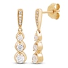 Thumbnail Image 2 of Certified Diamond Earrings 1 ct tw 18K Yellow Gold