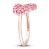 Thumbnail Image 1 of Natural Pink Sapphire Heart Ring 10K Rose Gold