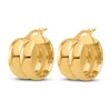 Thumbnail Image 2 of Polished Hoop Earrings 14K Yellow Gold 16mm