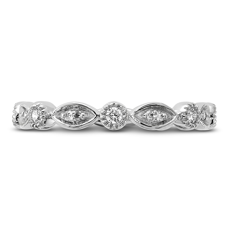 Main Image 2 of Diamond Ring 1/5 ct tw Round 14K White Gold