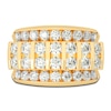 Thumbnail Image 2 of Certified Men's Lab-Created Diamond Ring 5 ct tw Round 14K Yellow Gold