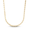 Thumbnail Image 1 of Men's Solid Diamond-Cut Rope Chain Necklace 14K Yellow Gold 24&quot; 5.4mm