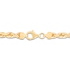 Thumbnail Image 3 of Men's Solid Diamond-Cut Rope Chain Necklace 14K Yellow Gold 24&quot; 5.4mm