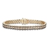 Thumbnail Image 1 of Le Vian Diamond Tennis Bracelet 3-5/8 ct tw Round 14K Honey Gold 7&quot;