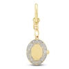 Thumbnail Image 1 of Charm'd by Lulu Frost 10K Yellow Gold 1/10 ct tw Diamond Abundance Locket Charm