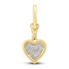 Thumbnail Image 1 of Charm'd by Lulu Frost Diamond Heart of Hearts Charm 1/10 ct tw Round 10K Yellow Gold