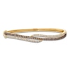 Thumbnail Image 0 of Le Vian Diamond Curve Bangle Bracelet 1-1/2 ct tw 14K Honey Gold