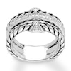 Thumbnail Image 1 of Diamond Ring 1/6 carat tw Round Sterling Silver