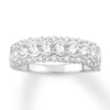 Thumbnail Image 0 of Diamond Anniversary Ring 1-1/2 ct tw Round 14K White Gold