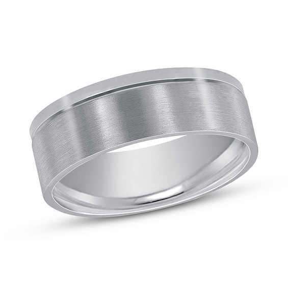 Wedding Band Matte Platinum 6mm | Jared