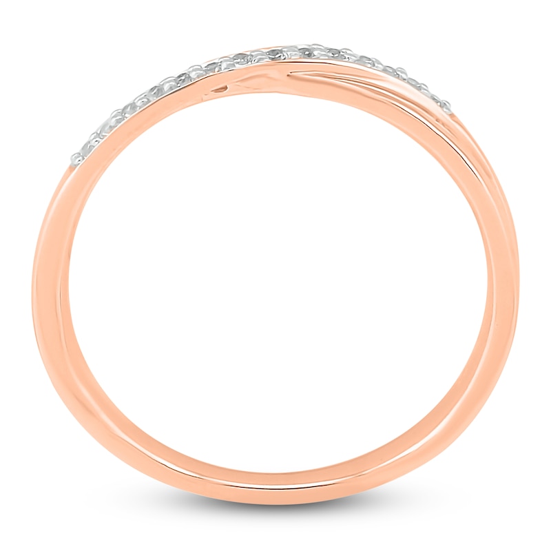 Main Image 3 of Diamond Ring 1/15 ct tw Round 10K Rose Gold