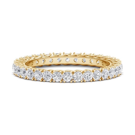 Diamond Eternity Band 1 Ct Tw Round 14k Yellow Gold Womens Bands Engagement And Wedding Jared