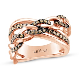 Le Vian Diamond Ring 1/2 ct tw 14K Strawberry Gold