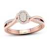 Thumbnail Image 1 of Diamond Ring 1/8 ct tw Round 10K Rose Gold