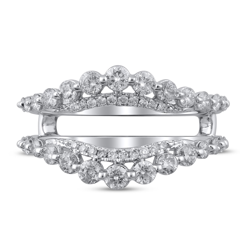 Main Image 3 of Diamond Enhancer Ring 1 ct tw Round 14K White Gold